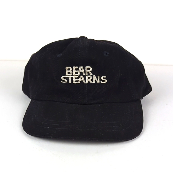 BEAR STEARNS Black Wall Street 75th Anniversary Dad Hat